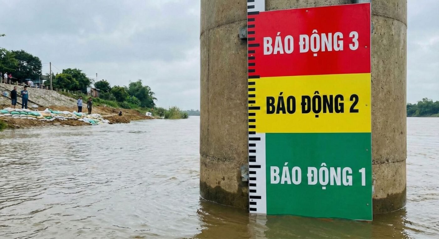 Các mức báo động lũ lụt ở Việt Nam