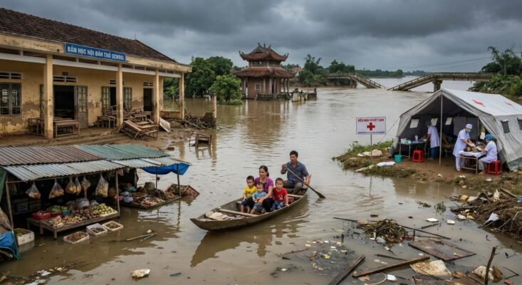 hậu quả của lũ lụt