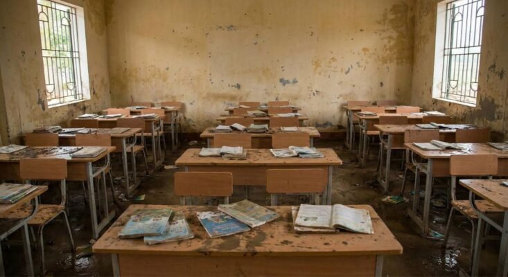 Lũ lụt làm trẻ em mất cơ hội đi học