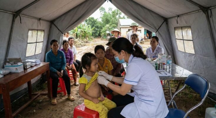 Lũ lụt tạo điều kiện gây bệnh truyền nhiễm