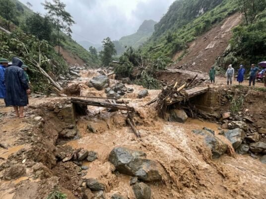 Lũ quét ở miền Bắc