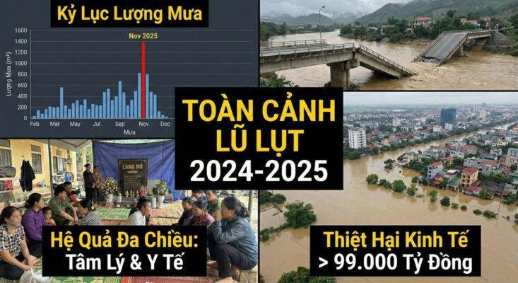 Những hậu quả lũ lụt gây ra cho Việt Nam