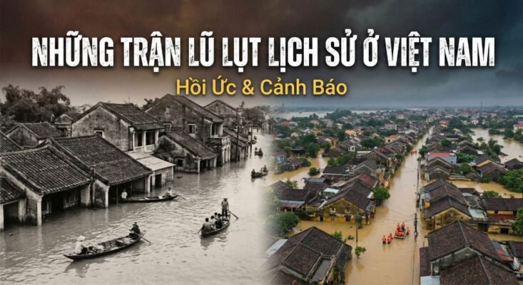 Những trận lũ lụt lịch sử ở Việt Nam