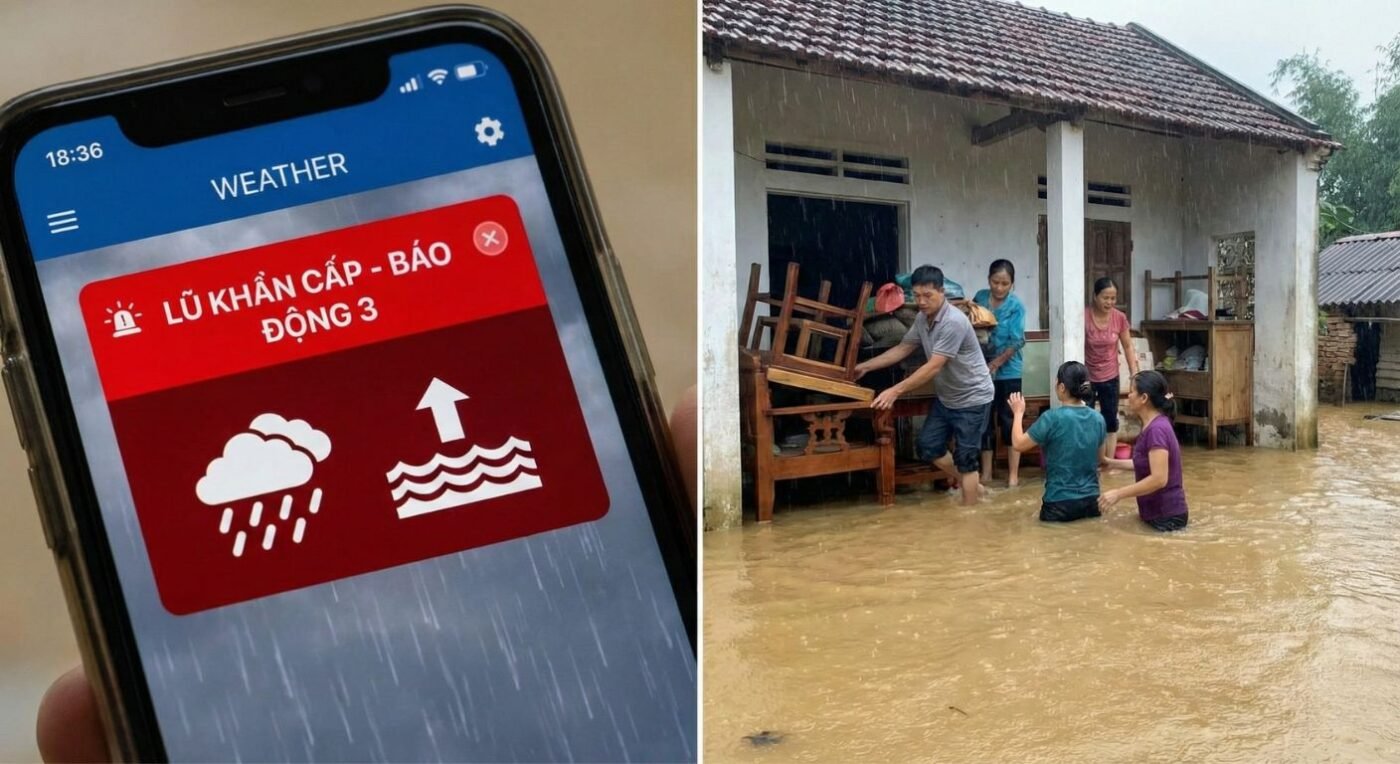 Quy mô phạm vi ảnh hưởng của lũ lụt