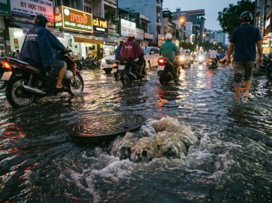 Triều cường ở miền Nam