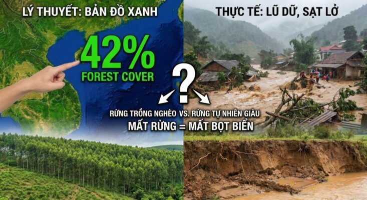 Chặt phá rừng làm lũ lụt trở nên nghiêm trọng như thế nào?