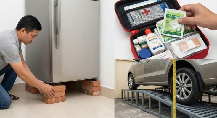 Chuẩn bị và gia cố trước khi lũ lụt xảy ra