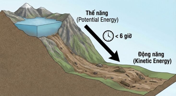 Cơ chế vật lý của lũ quét