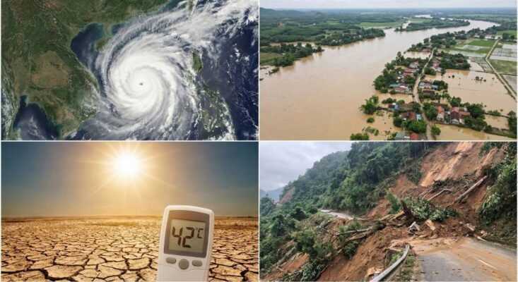 Loại thiên tai nào thường xảy ra vào mùa hạ ở nước ta