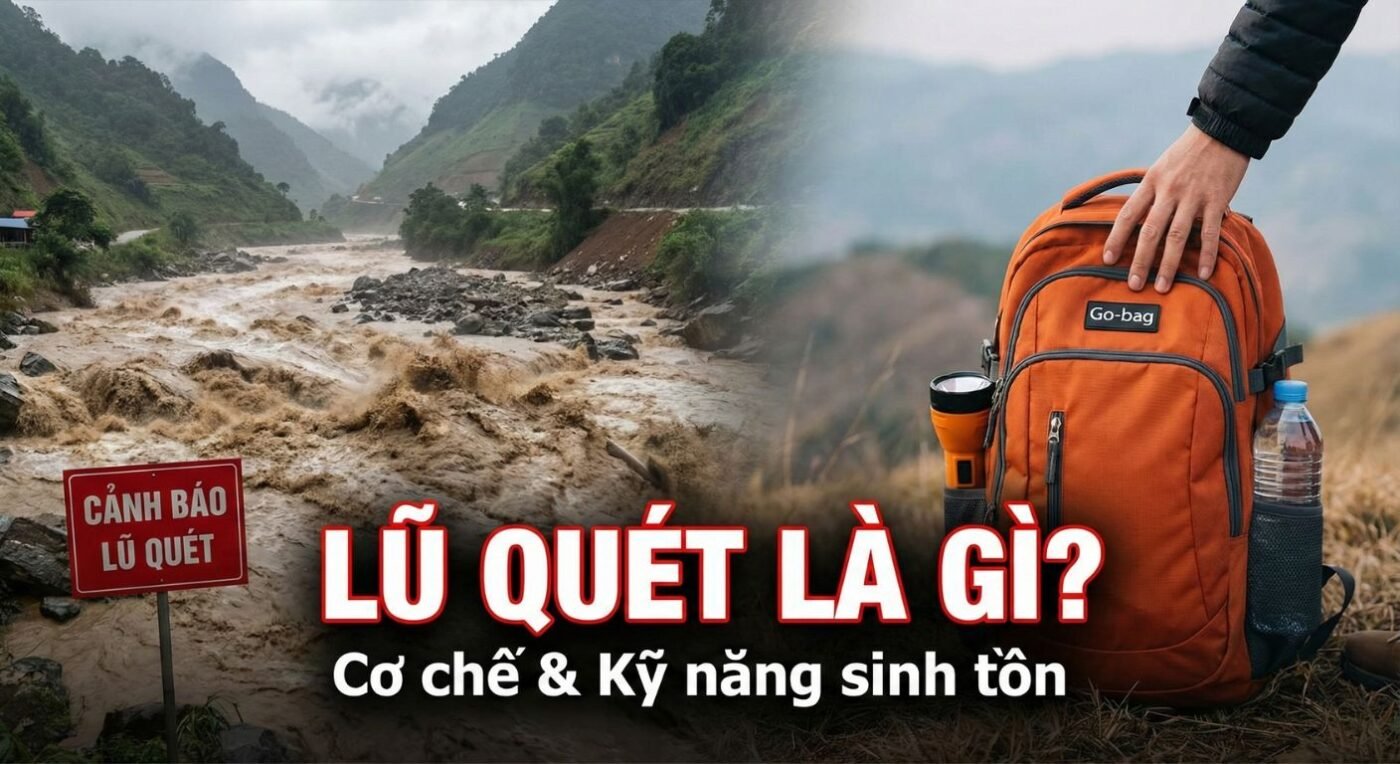 Lũ quét là gì