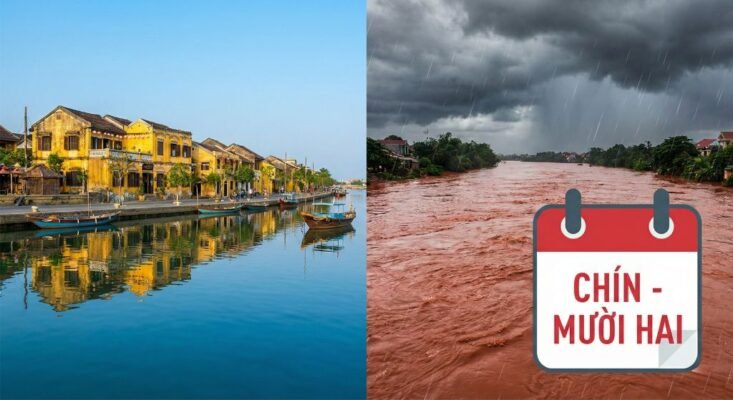 Mùa lũ của sông thu bồn kéo dài từ tháng mấy đến tháng mấy