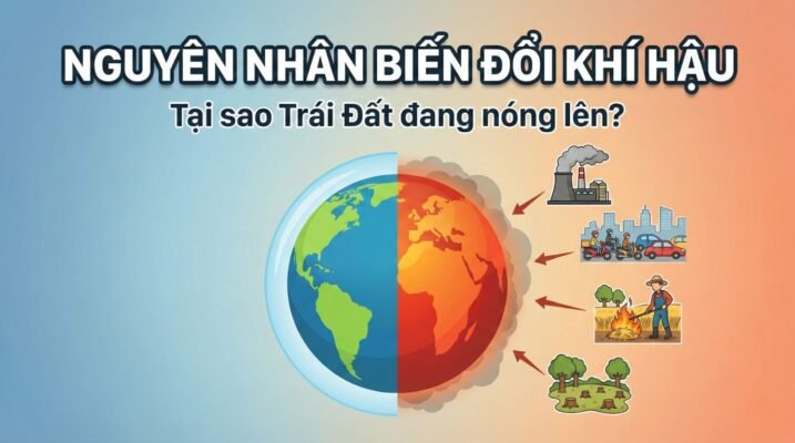 Nguyên nhân gây biến đổi khí hậu