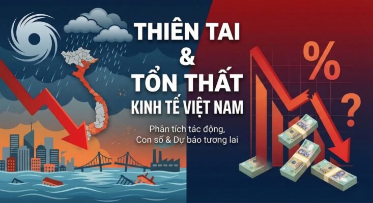 Thiên tai lũ lụt gây tổn thất kinh tế lớn như nào?