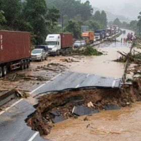 Tác động của lũ lụt đến ngành logistics