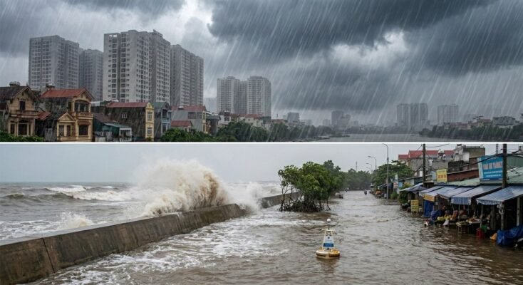 Nguyên nhân gây ra ngập lụt đô thị