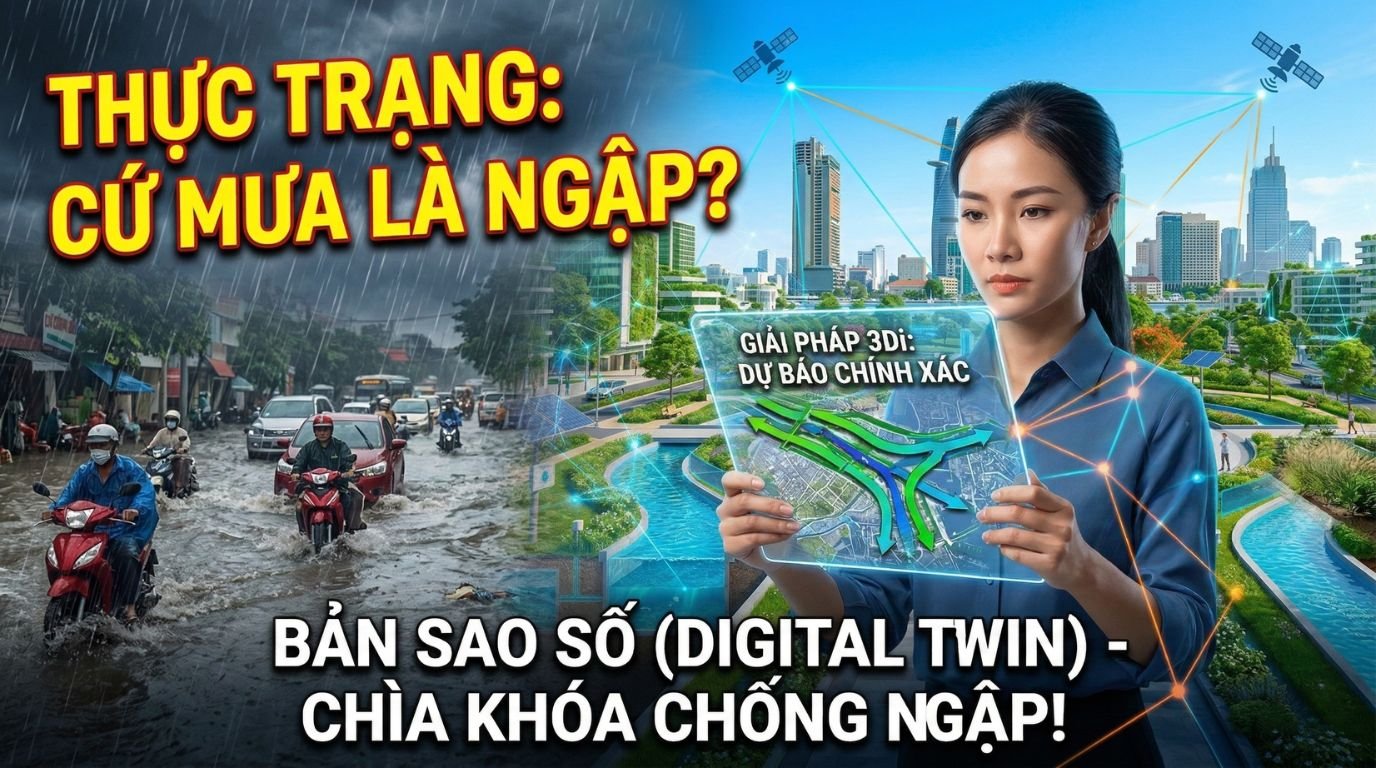 Thực trạng ngập lụt đô thị ở các thành phố lớn Việt Nam